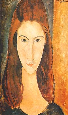 Amedeo Modigliani, 'Portrait de Jeanne Hbuterne (Ritratto di Jeanne Hbuterne)', 1919, Collezione privata