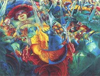 Umberto Boccioni, 'La risata', 1911, Museum of Modern Art (MoMA), New York